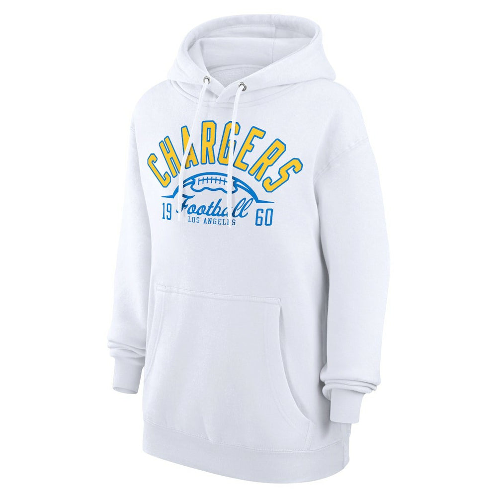 Los Angeles Chargers Starter Unisex Half Ball Team Fleece Pullover Hoodie | NFL Near me