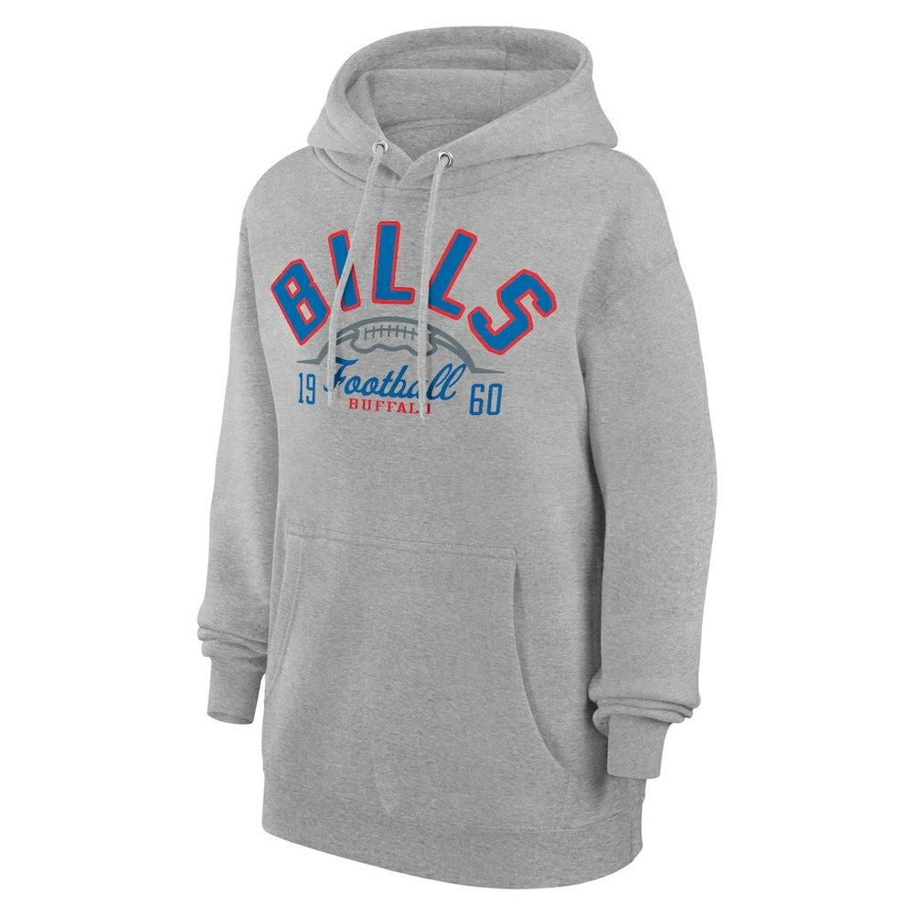 Buffalo Bills Starter Unisex Half Ball Team Fleece Pullover Hoodie | NFL Discount
