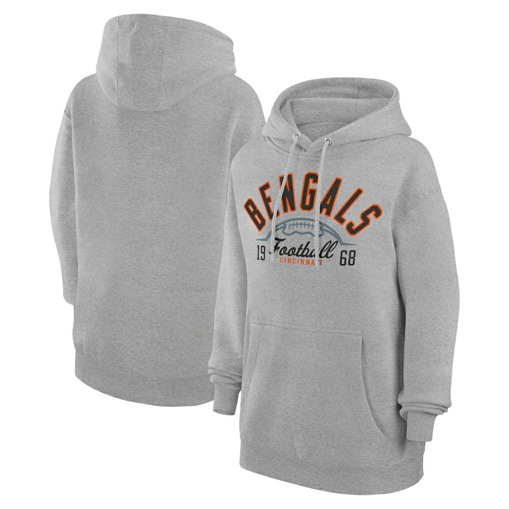 Cincinnati Bengals Starter Unisex Half Ball Team Fleece Pullover Hoodie | NFL Discount