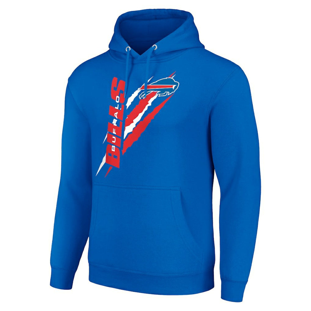 Buffalo Bills Starter Unisex Color Scratch Fleece Pullover Hoodie | NFL US