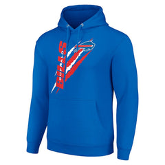 Buffalo Bills Starter Unisex Color Scratch Fleece Pullover Hoodie | NFL US