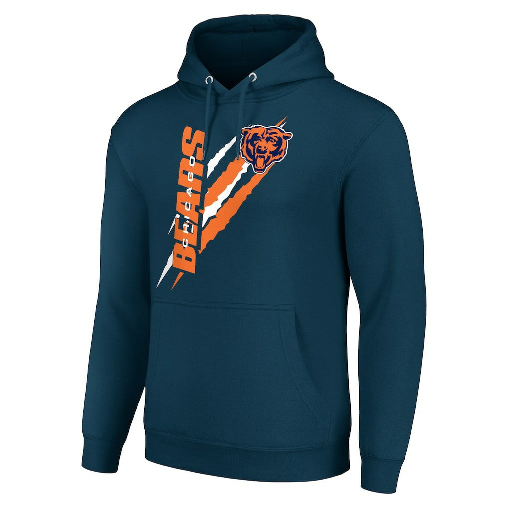 Chicago Bears Starter Unisex Color Scratch Fleece Pullover Hoodie | NFL Sale