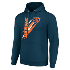 Chicago Bears Starter Unisex Color Scratch Fleece Pullover Hoodie | NFL Sale