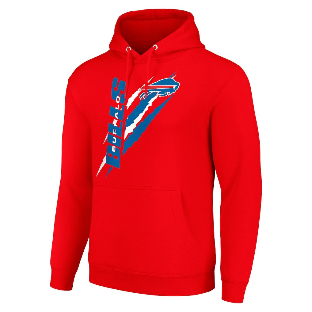 Buffalo Bills Starter Unisex Color Scratch Fleece Pullover Hoodie | NFL US