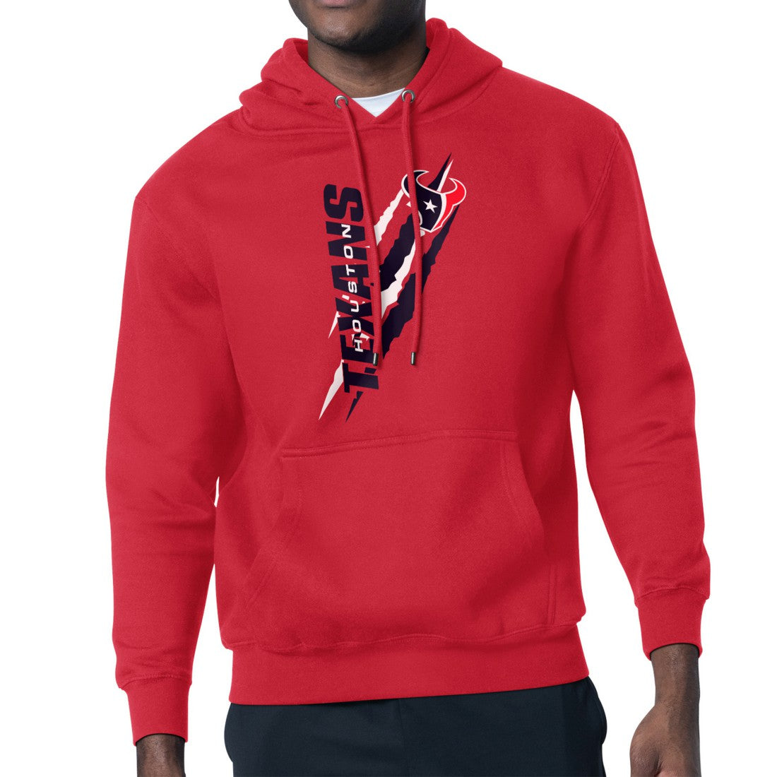 Houston Texans Starter Unisex Color Scratch Fleece Pullover Hoodie | NFL Hot
