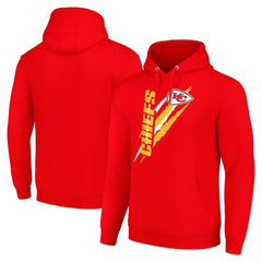 Kansas City Chiefs Starter Unisex Color Scratch Fleece Pullover Hoodie | NFL Outlet