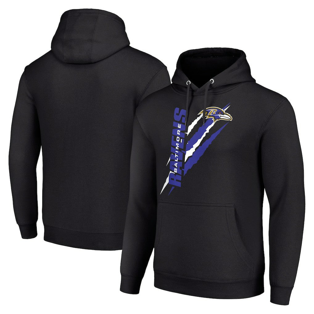 Baltimore Ravens Starter Unisex Color Scratch Fleece Pullover Hoodie | NFL On sale