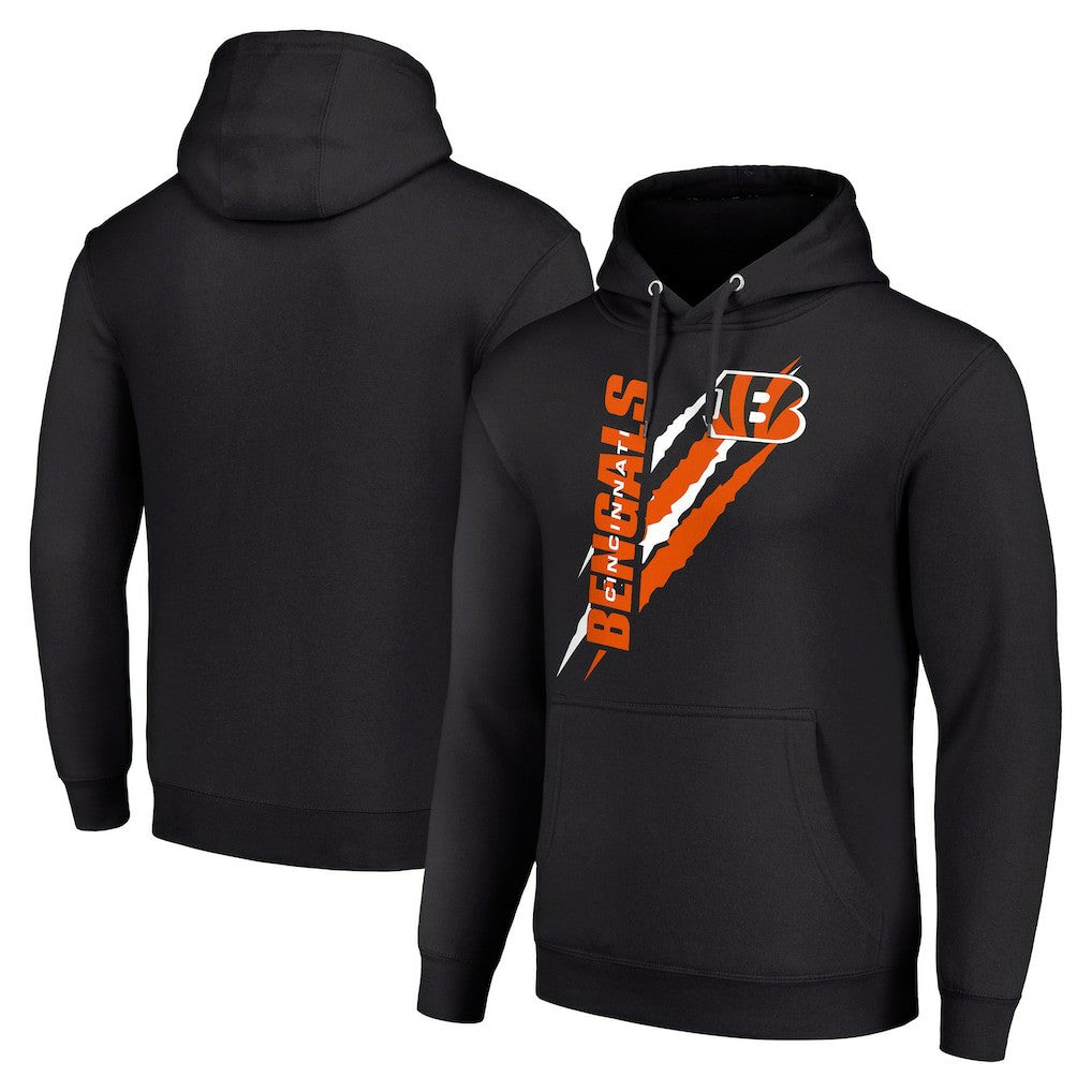 Cincinnati Bengals Starter Unisex Color Scratch Fleece Pullover Hoodie | NFL Outlet
