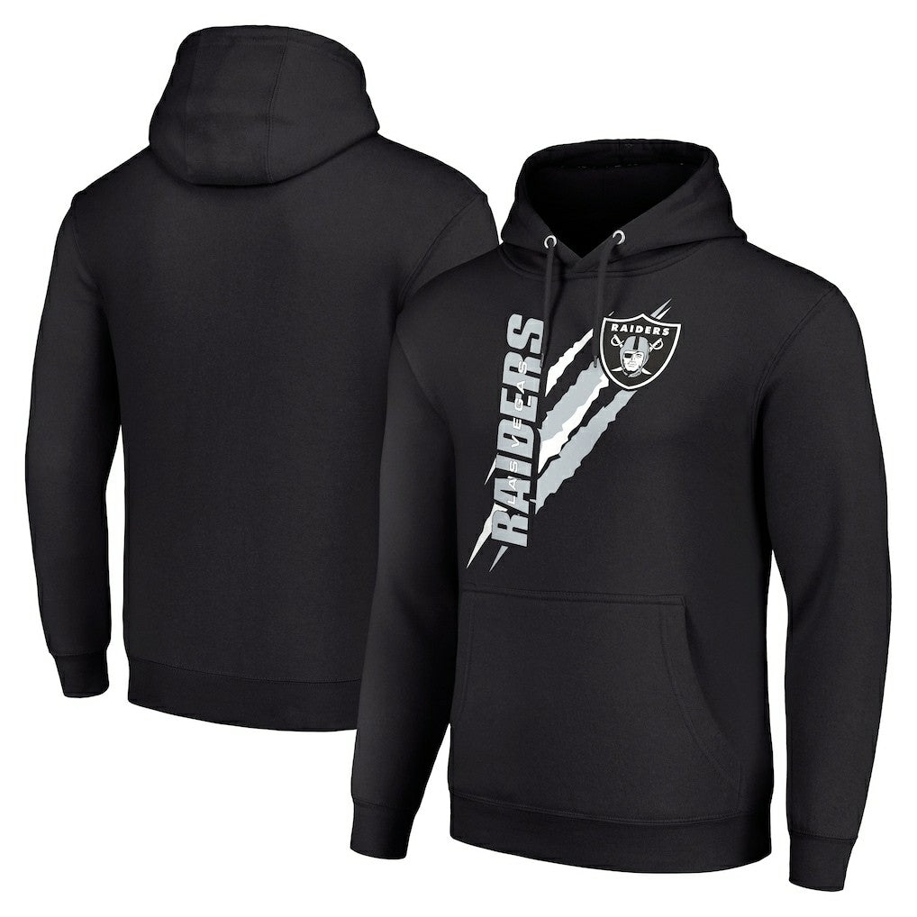 Las Vegas Raiders Starter Unisex Color Scratch Fleece Pullover Hoodie | NFL Hot