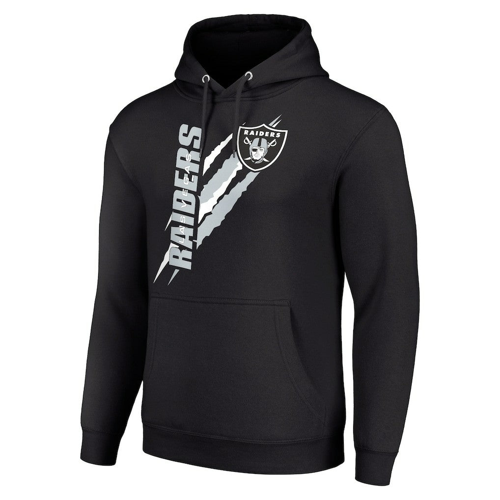 Las Vegas Raiders Starter Unisex Color Scratch Fleece Pullover Hoodie | NFL Hot