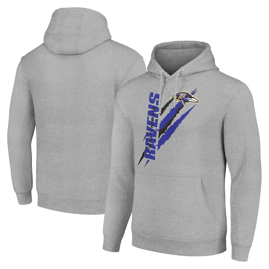 Baltimore Ravens Starter Unisex Color Scratch Fleece Pullover Hoodie | NFL US
