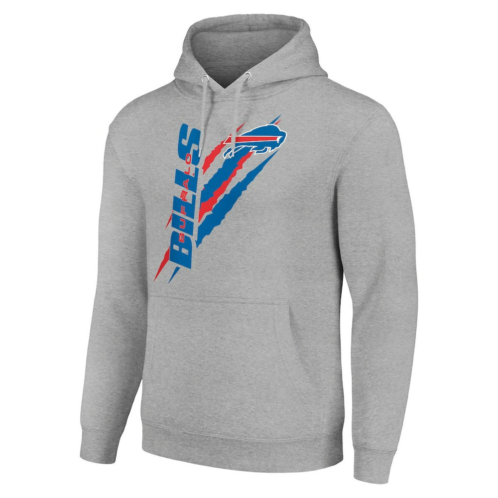 Buffalo Bills Starter Unisex Color Scratch Fleece Pullover Hoodie | NFL New