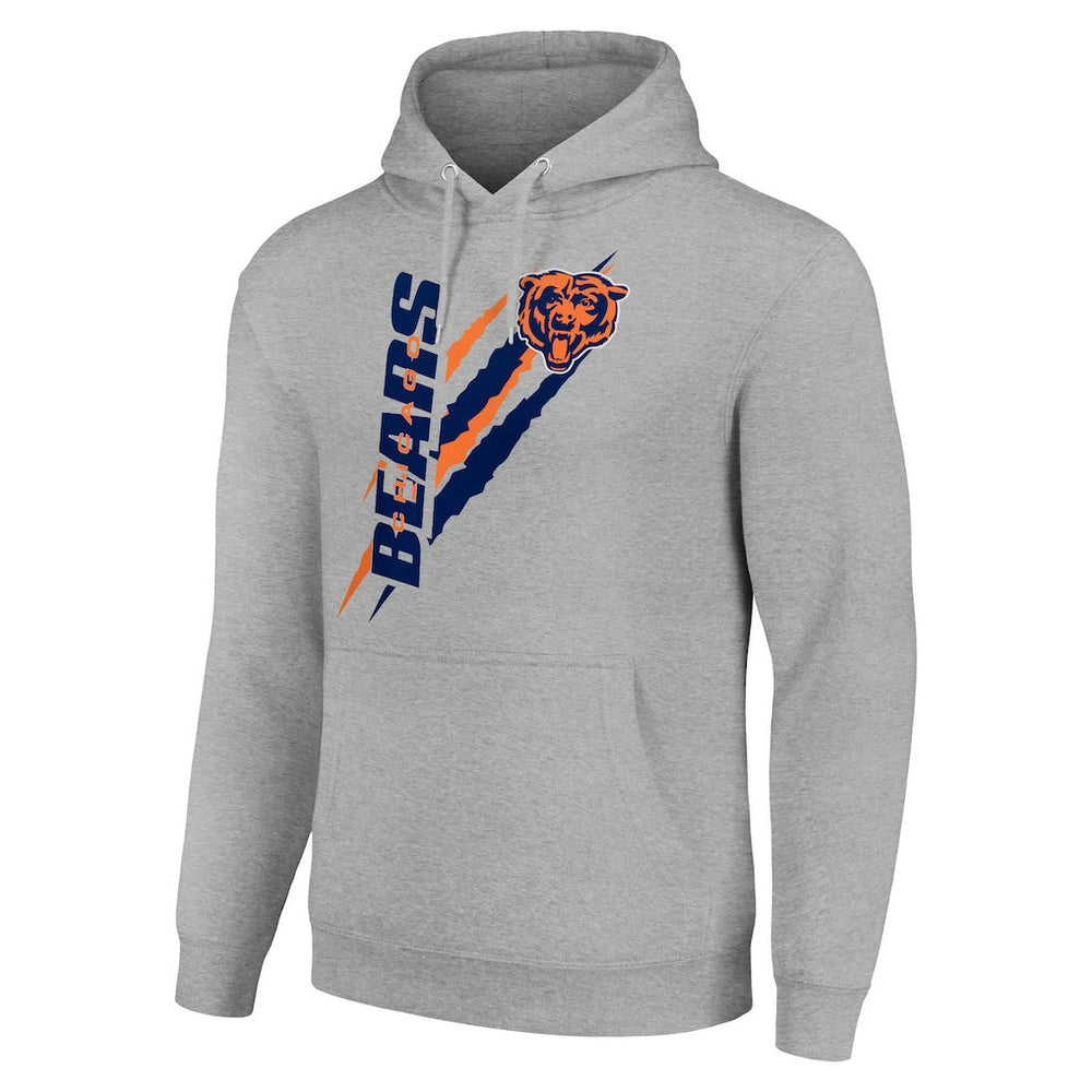 Chicago Bears Starter Unisex Color Scratch Fleece Pullover Hoodie | NFL Online