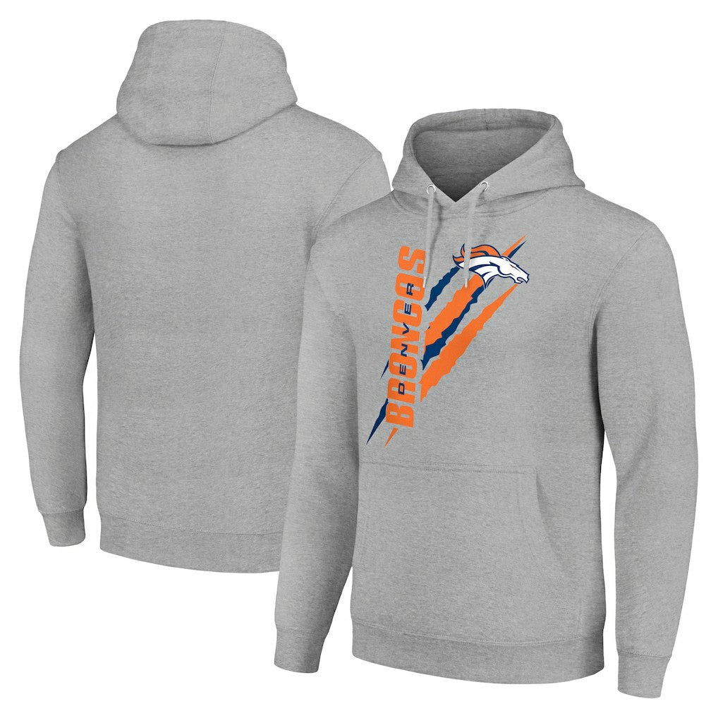 Denver Broncos Starter Unisex Color Scratch Fleece Pullover Hoodie | NFL Sale