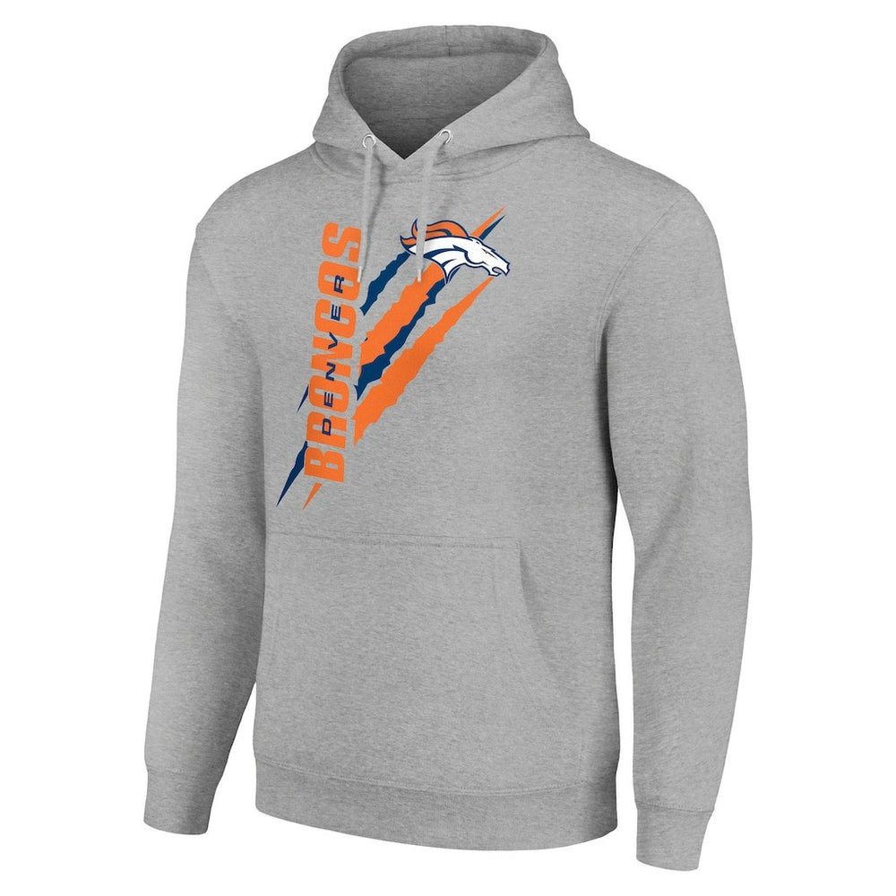 Denver Broncos Starter Unisex Color Scratch Fleece Pullover Hoodie | NFL Sale