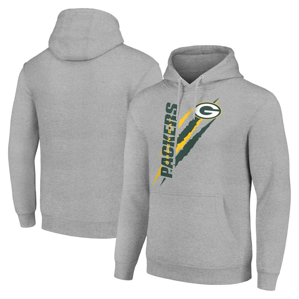 Green Bay Packers Starter Unisex Color Scratch Fleece Pullover Hoodie | NFL Online