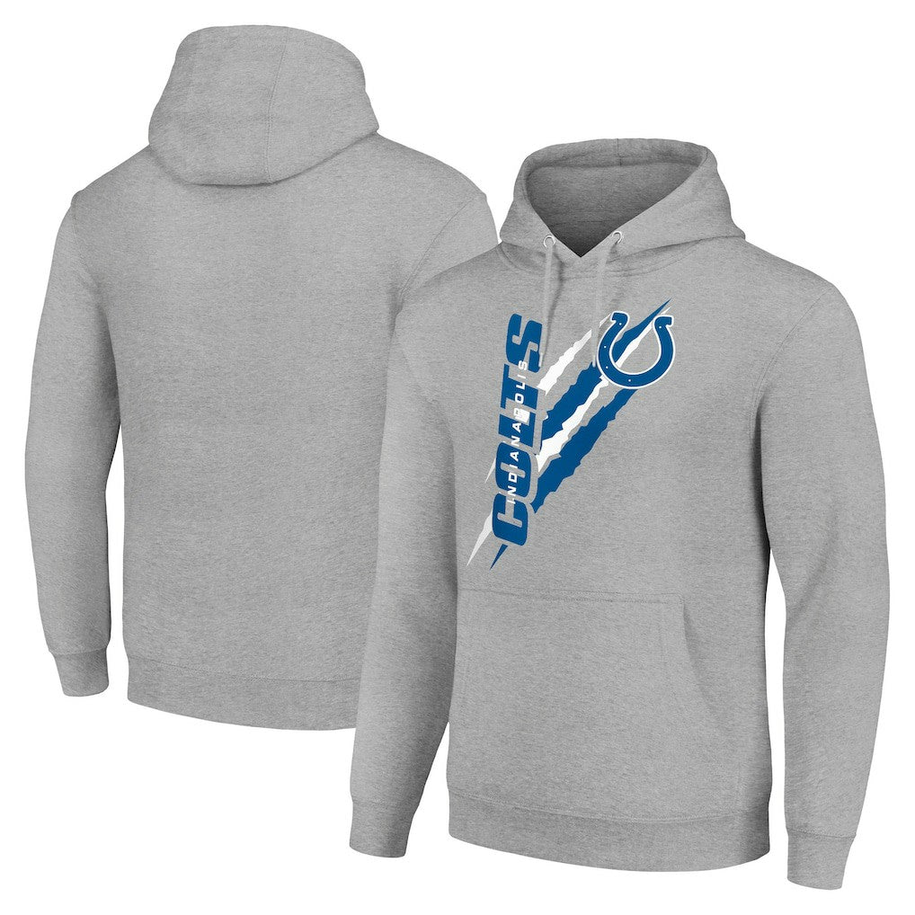Indianapolis Colts Starter Unisex Color Scratch Fleece Pullover Hoodie | NFL Hot