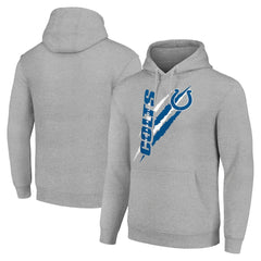 Indianapolis Colts Starter Unisex Color Scratch Fleece Pullover Hoodie | NFL Hot