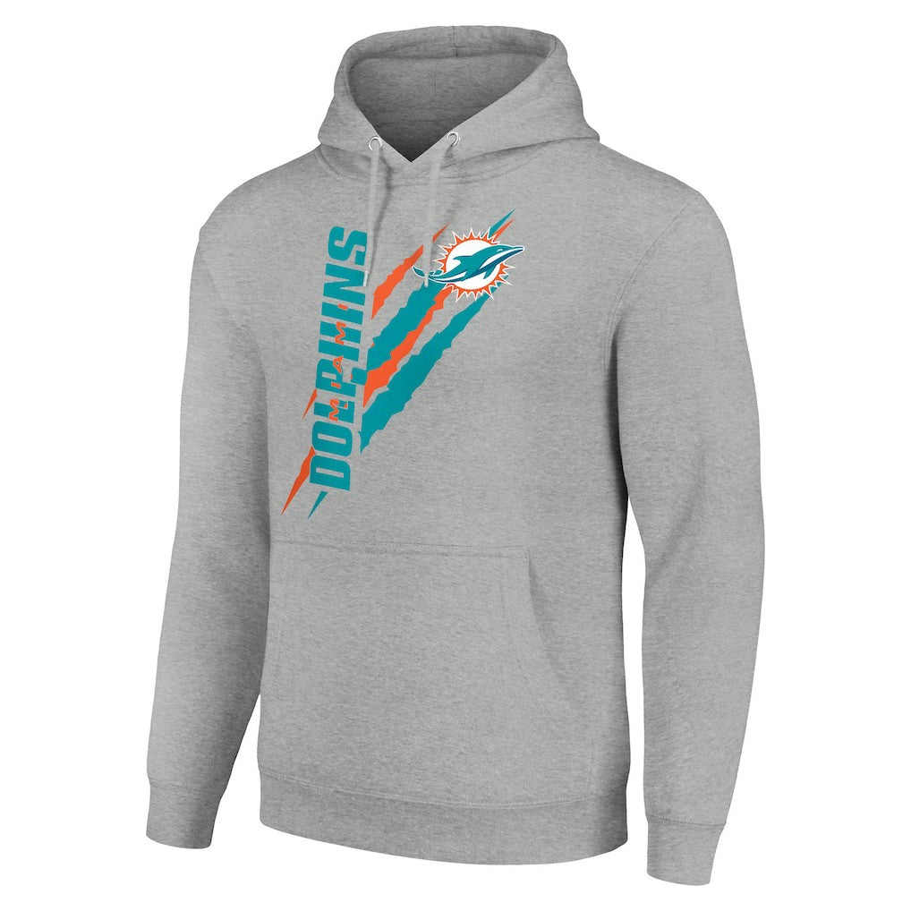 Miami Dolphins Starter Unisex Color Scratch Fleece Pullover Hoodie | NFL Hot