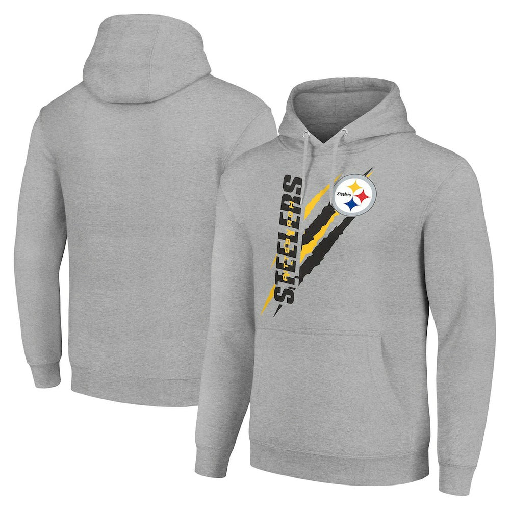 Pittsburgh Steelers Starter Unisex Color Scratch Fleece Pullover Hoodie | NFL On sale