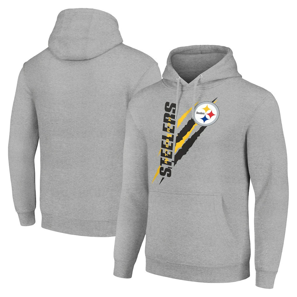 Pittsburgh Steelers Starter Unisex Color Scratch Fleece Pullover Hoodie | NFL On sale