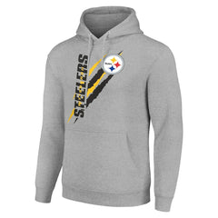 Pittsburgh Steelers Starter Unisex Color Scratch Fleece Pullover Hoodie | NFL On sale