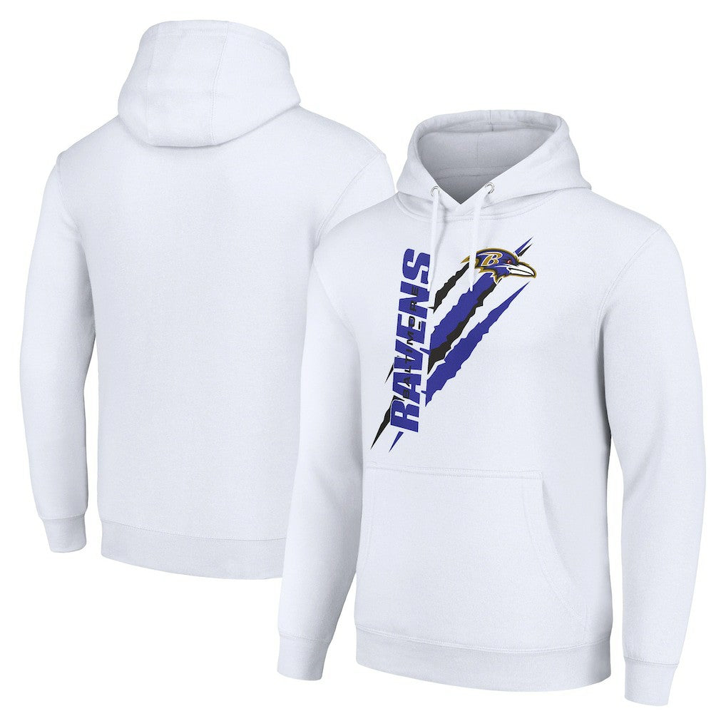 Baltimore Ravens Starter Unisex Color Scratch Fleece Pullover Hoodie | NFL Sale