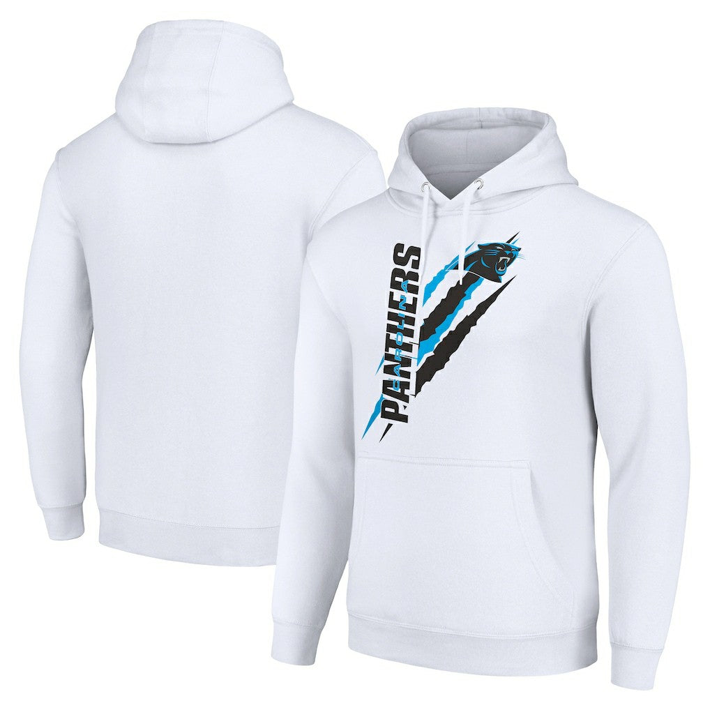 Carolina Panthers Starter Unisex Color Scratch Fleece Pullover Hoodie | NFL Discount