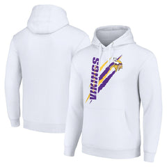 Minnesota Vikings Starter Unisex Color Scratch Fleece Pullover Hoodie | NFL US