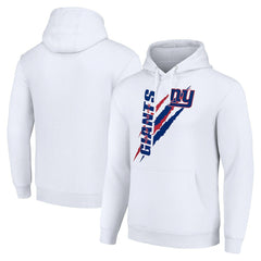 New York Giants Starter Unisex Color Scratch Fleece Pullover Hoodie | NFL Hot
