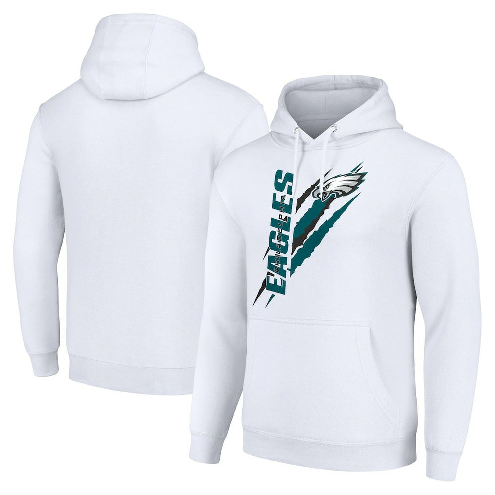 Philadelphia Eagles Starter Unisex Color Scratch Fleece Pullover Hoodie | NFL Online