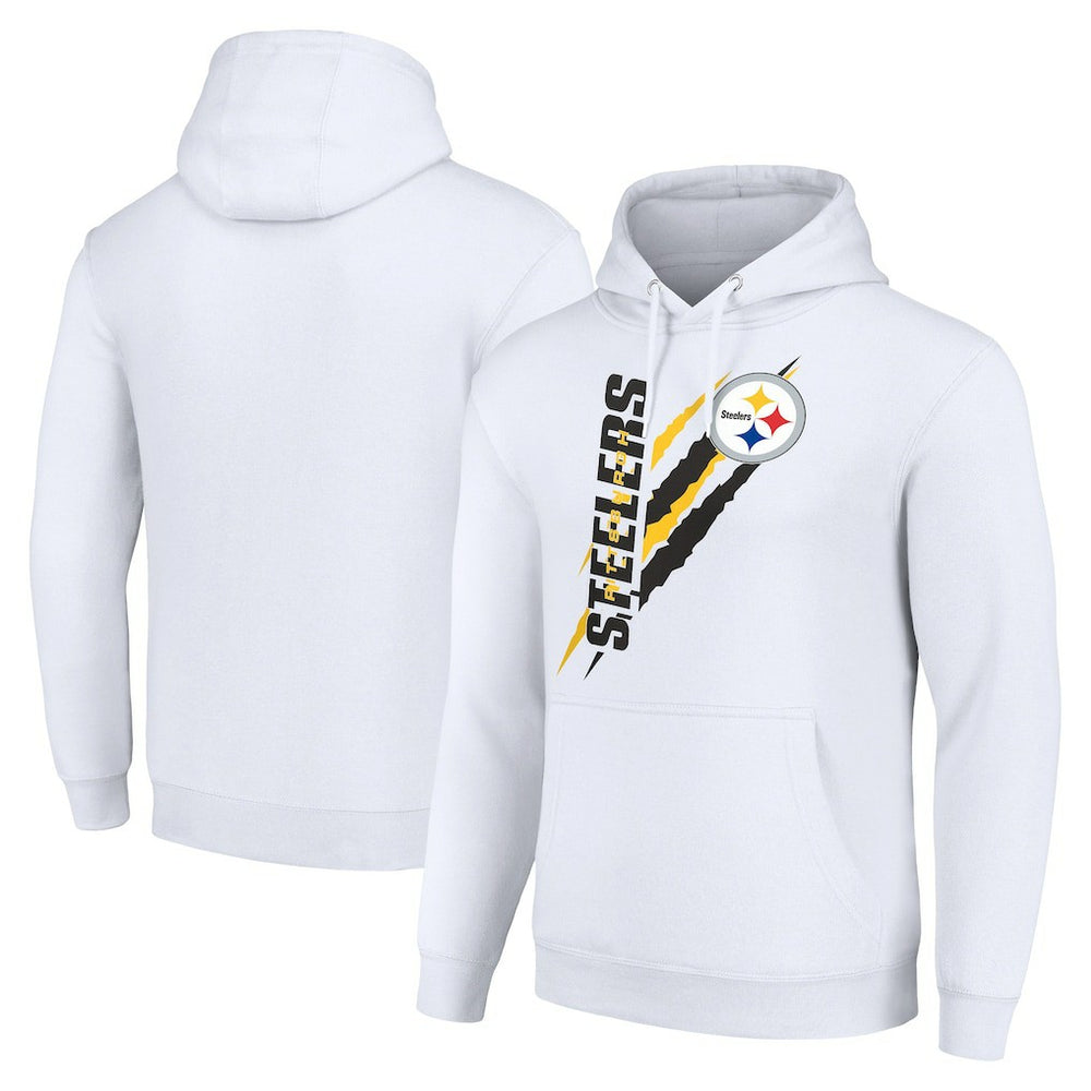 Pittsburgh Steelers Starter Unisex Color Scratch Fleece Pullover Hoodie | NFL Sale