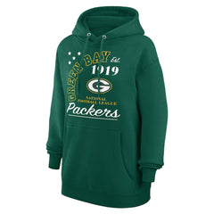 Green Bay Packers Starter Unisex Arch Team Fleece Pullover Hoodie | NFL Discount