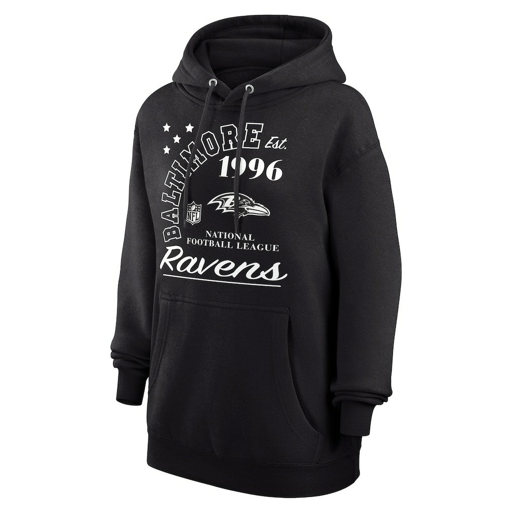 Baltimore Ravens Starter Unisex Arch Team Fleece Pullover Hoodie | NFL New