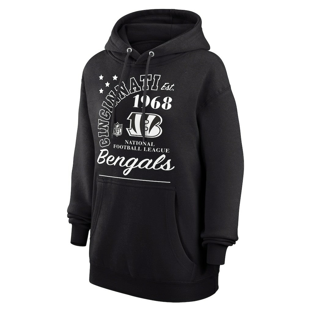 Cincinnati Bengals Starter Unisex Arch Team Fleece Pullover Hoodie | NFL Discount