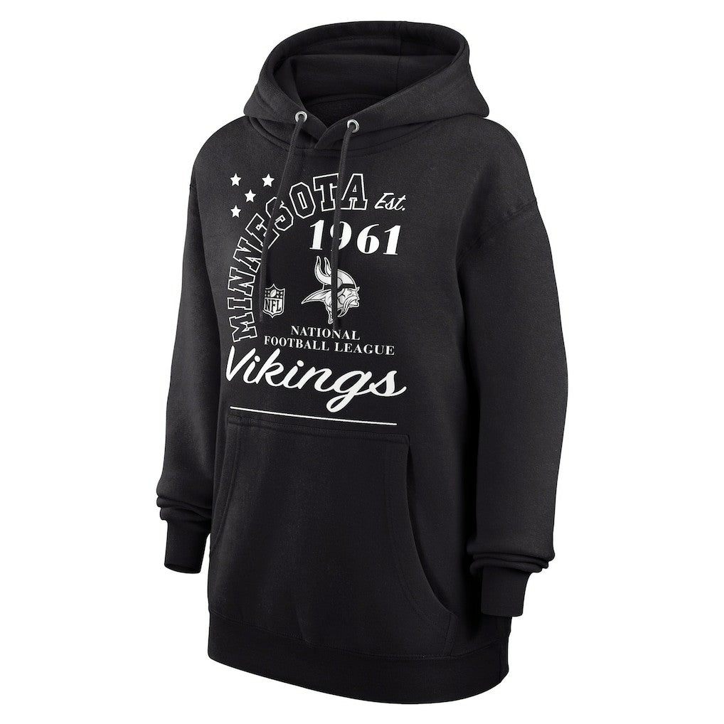 Minnesota Vikings Starter Unisex Arch Team Fleece Pullover Hoodie | NFL Outlet