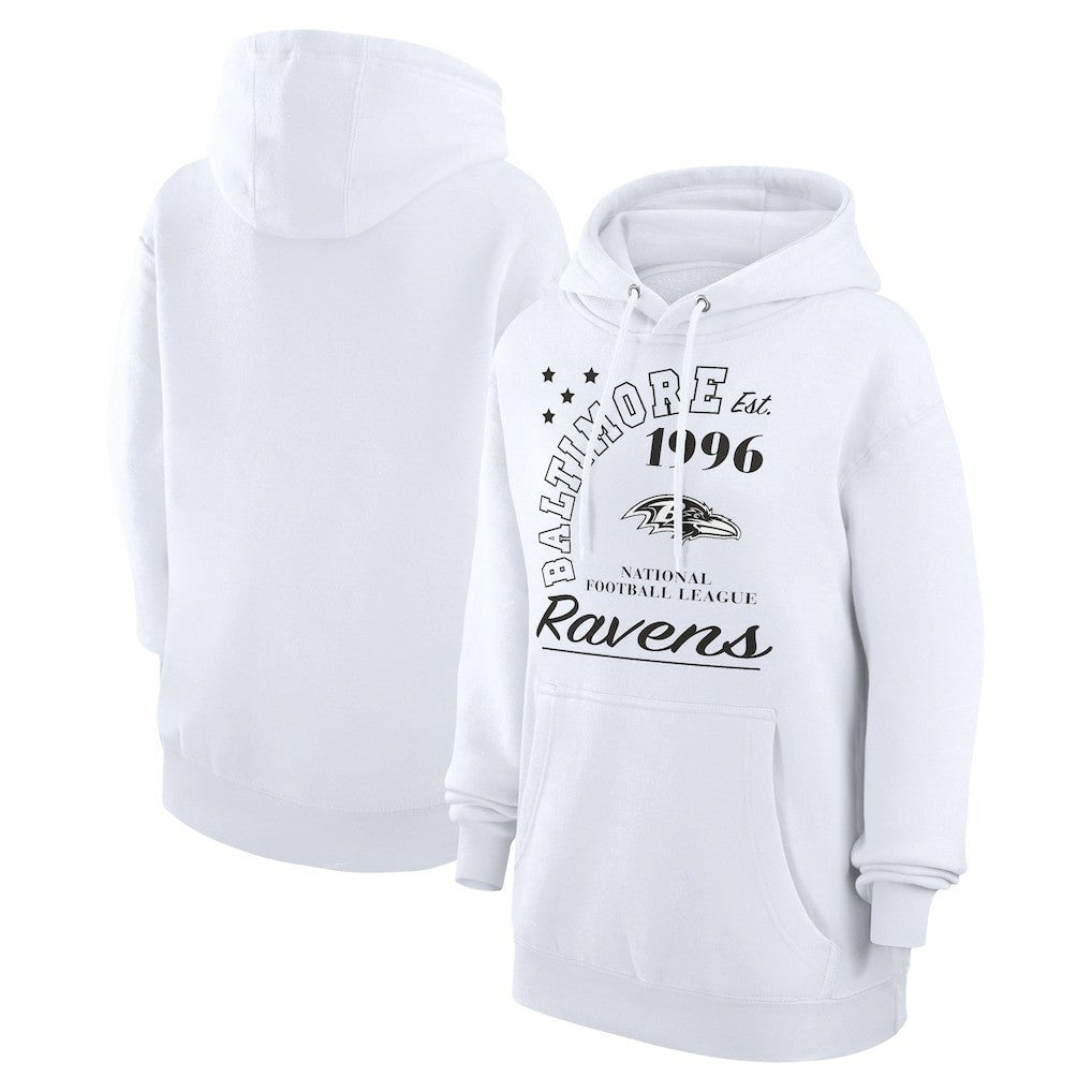 Baltimore Ravens Starter Unisex Arch Team Fleece Pullover Hoodie | NFL US