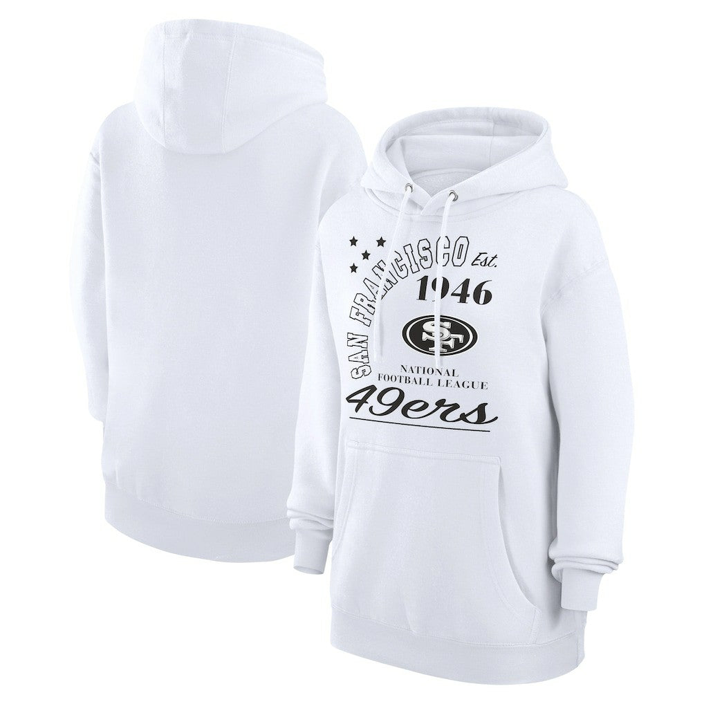 San Francisco 49ers Starter Unisex Arch Team Fleece Pullover Hoodie | NFL Sale