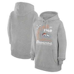 Denver Broncos Starter Unisex Arch Team Fleece Pullover Hoodie | NFL Near me