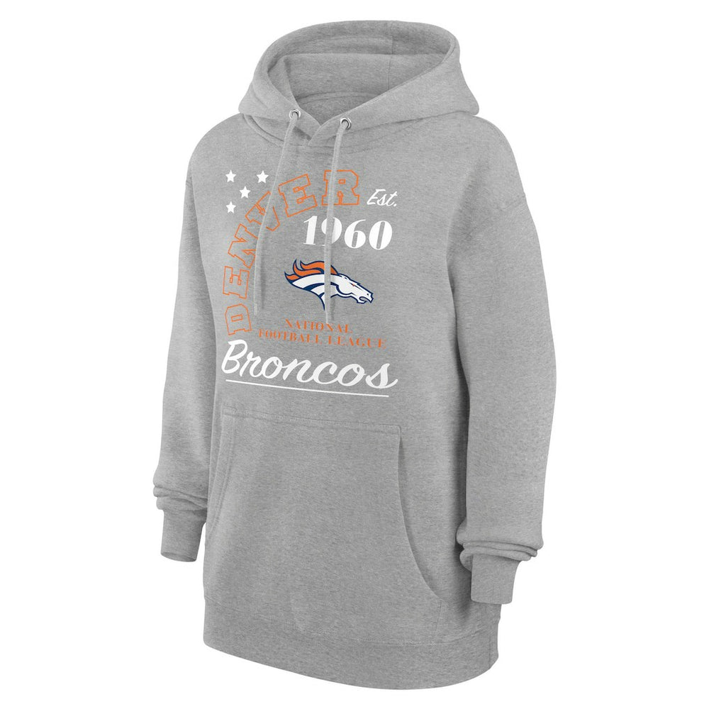 Denver Broncos Starter Unisex Arch Team Fleece Pullover Hoodie | NFL Near me