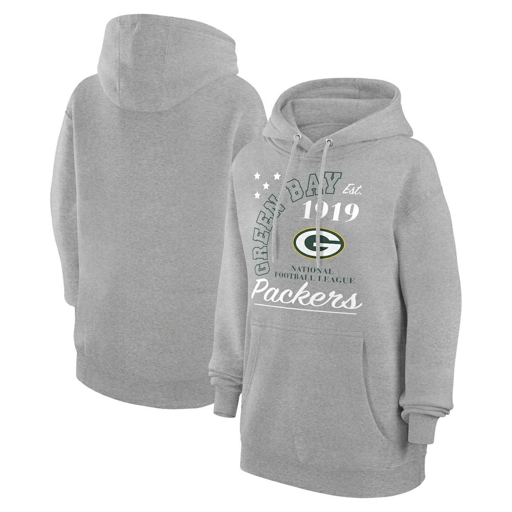 Green Bay Packers Starter Unisex Arch Team Fleece Pullover Hoodie | NFL Hot