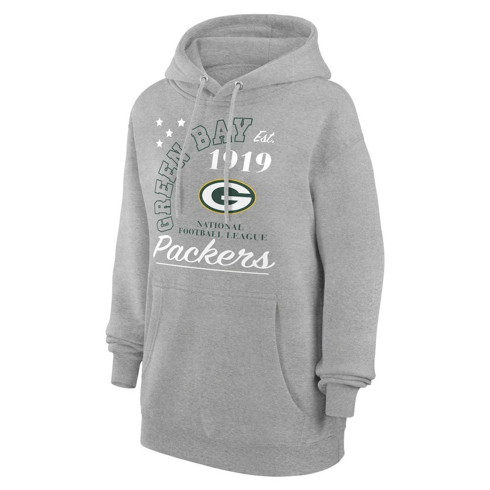 Green Bay Packers Starter Unisex Arch Team Fleece Pullover Hoodie | NFL Hot