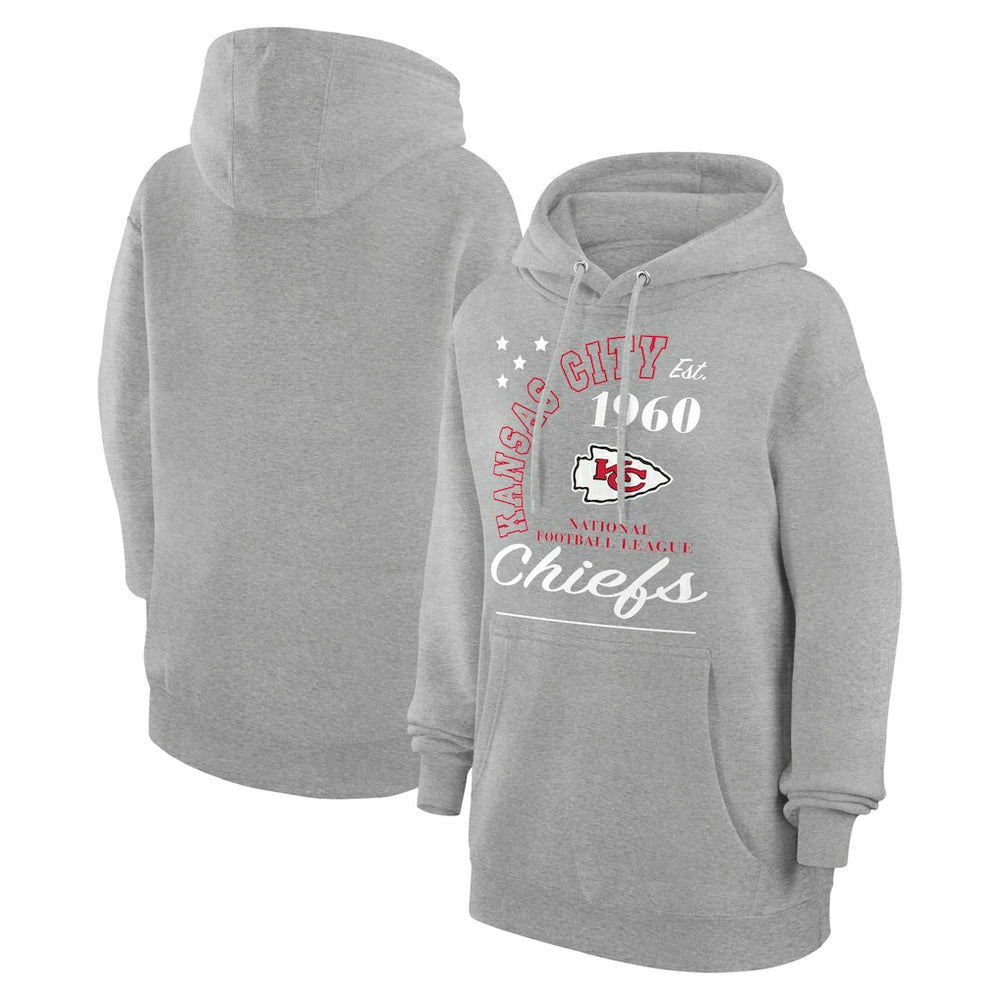 Kansas City Chiefs Starter Unisex Arch Team Fleece Pullover Hoodie | NFL On sale