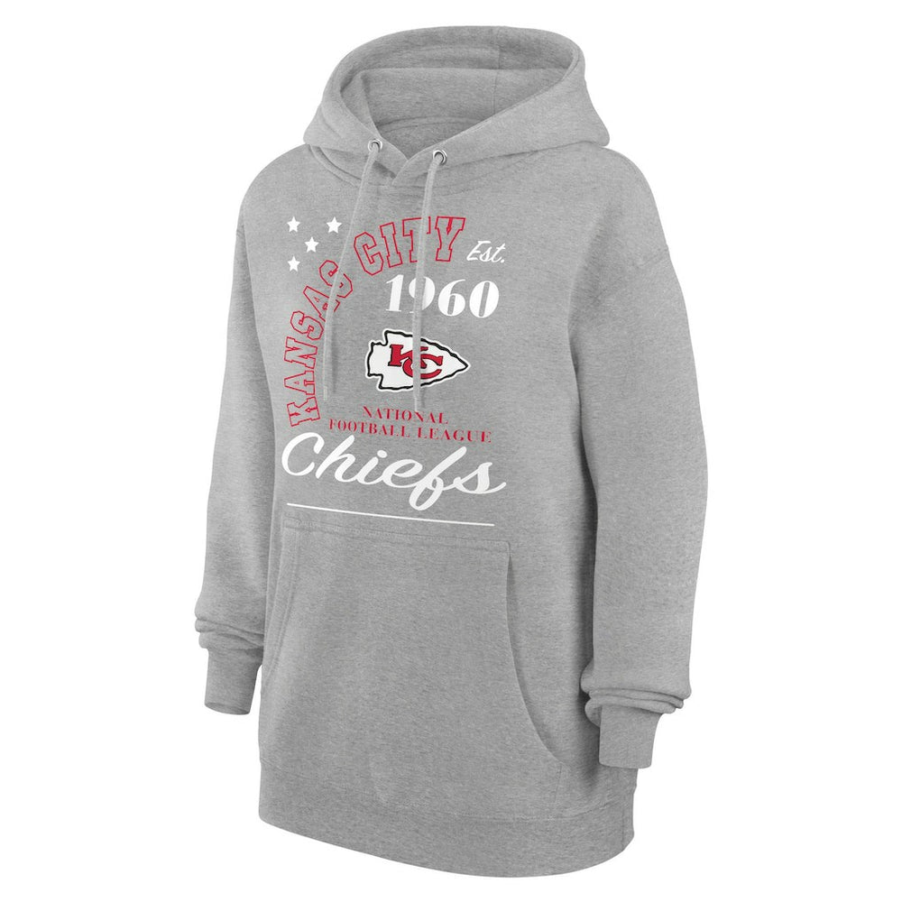 Kansas City Chiefs Starter Unisex Arch Team Fleece Pullover Hoodie | NFL On sale
