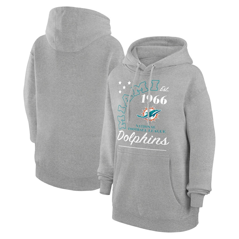 Miami Dolphins Starter Unisex Arch Team Fleece Pullover Hoodie | NFL Near me