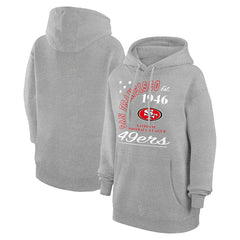 San Francisco 49ers Starter Unisex Arch Team Fleece Pullover Hoodie | NFL Near me