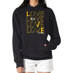 Green Bay Packers G-III 4Her by Carl Banks Women's Love Graphic Pullover Hoodie | NFL On sale