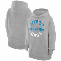 Detroit Lions G-III 4Her by Carl Banks Women's City Graphic Team Fleece Pullover Hoodie | NFL Sale