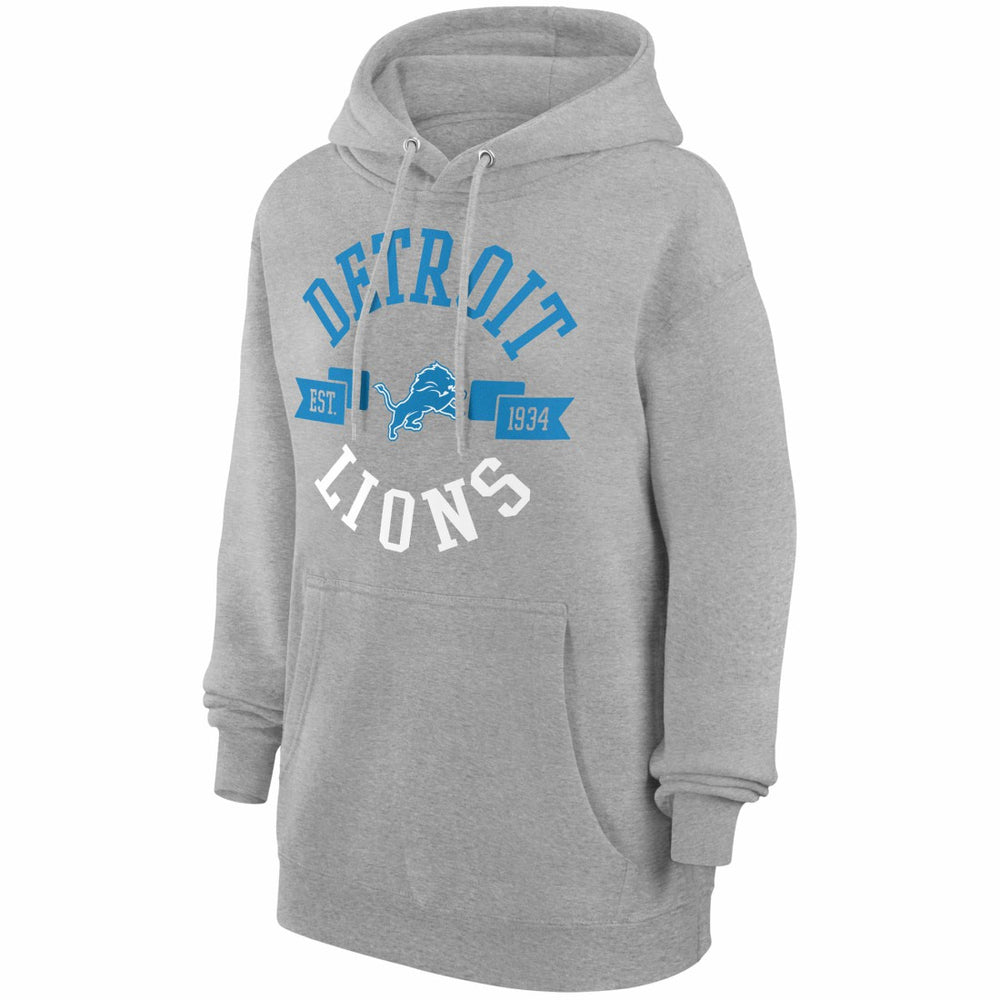 Detroit Lions G-III 4Her by Carl Banks Women's City Graphic Team Fleece Pullover Hoodie | NFL Sale