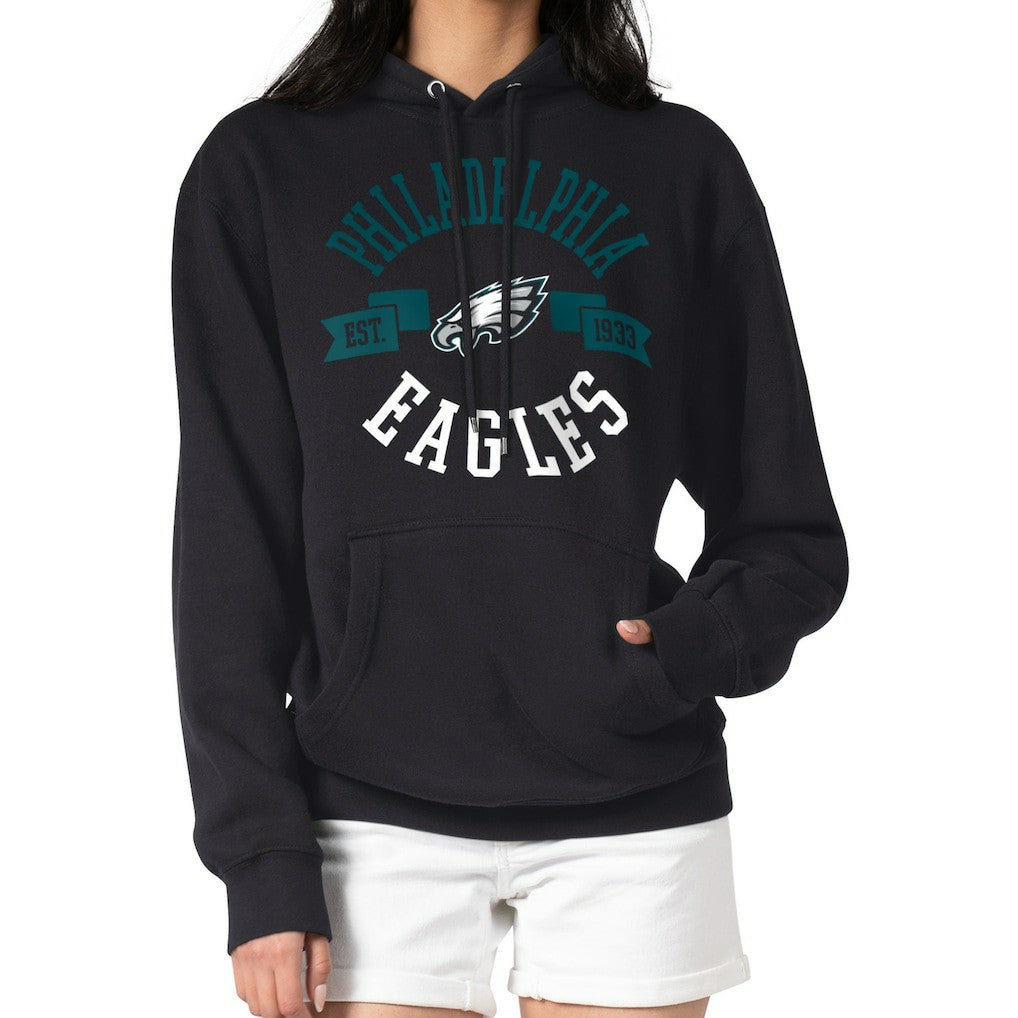 Philadelphia Eagles G-III 4Her by Carl Banks Women's City Graphic Team Fleece Pullover Hoodie | NFL US